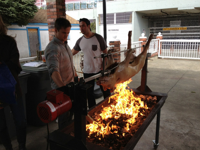 Meat is a great source of B12. :)